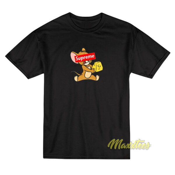 Tom and Jerry Cheese T-Shirt