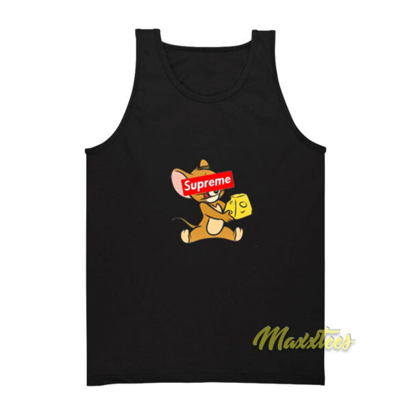 Tom and Jerry Cheese Tank Top