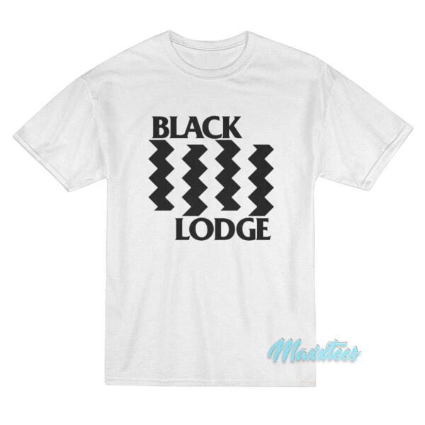 Twin Peaks Black Lodge Black Flag T-Shirt