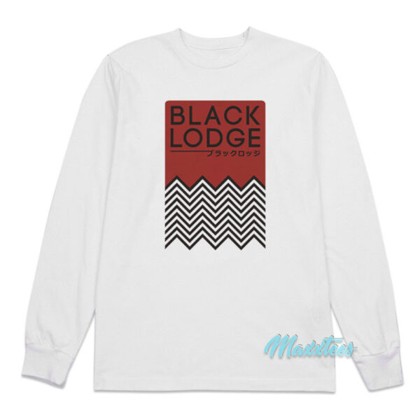 Twin Peaks Japanese Black Lodge Long Sleeve Shirt