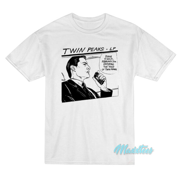 Twin Peaks LP Diane Sonic Youth T-Shirt