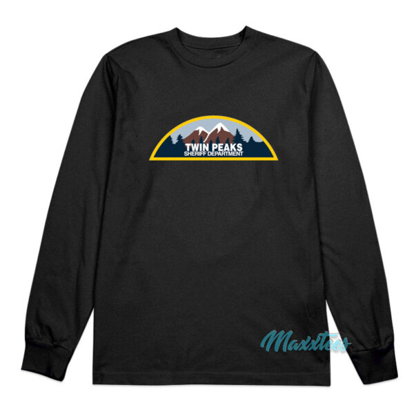 Twin Peaks Sheriff Department Logo Long Sleeve Shirt