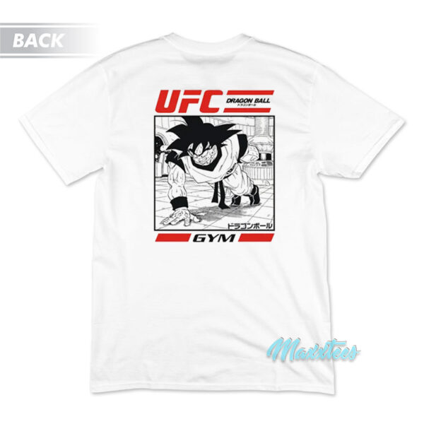 Dragon Ball Z UFC Goku GYM T-Shirt
