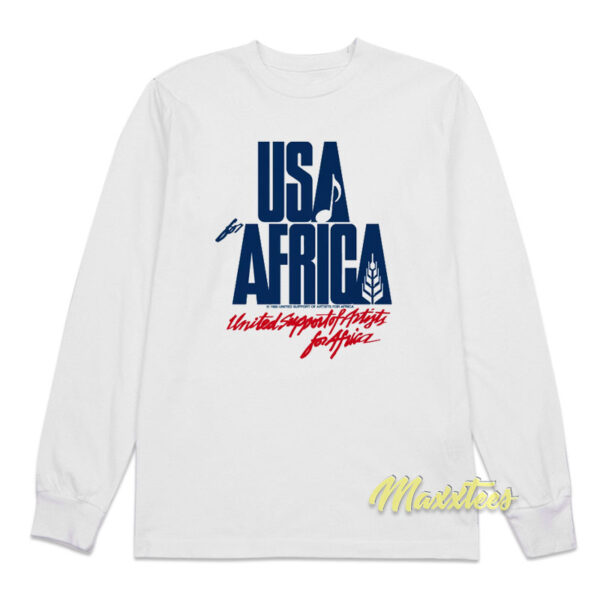 USA for Africa Long Sleeve Shirt