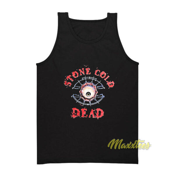 Wrestling Stone Cold Cropped Tank Top