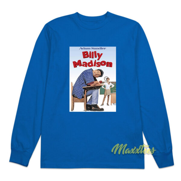 Adam Sandler Billy Madison Long Sleeve Shirt