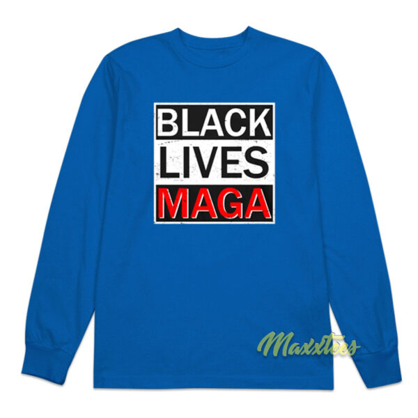 Black Lives Maga Long Sleeve Shirt