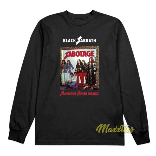 Black Sabbath Sabotage Super Deluxe Long Sleeve Shirt