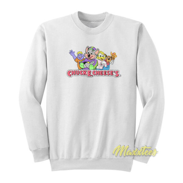 Chuck E Cheese Character Sweatshirt