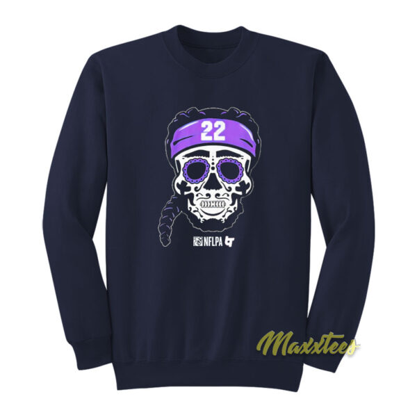Derrick Henry Baltimore Ravens Skull Sweatshirt