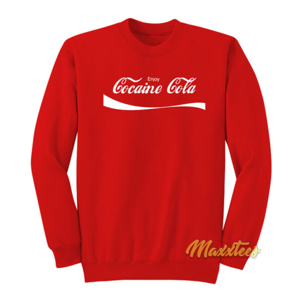 Enjoy Cocaine Cola Sweatshirt