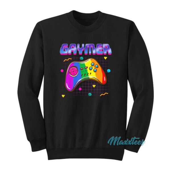 Gaymer Pride Gay Gamer Sweatshirt