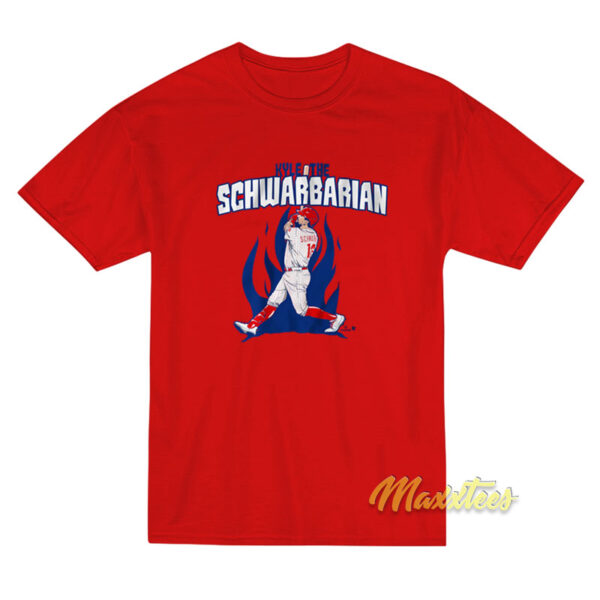 Kyle Schwarber Kyle The Schwarbarian T-Shirt