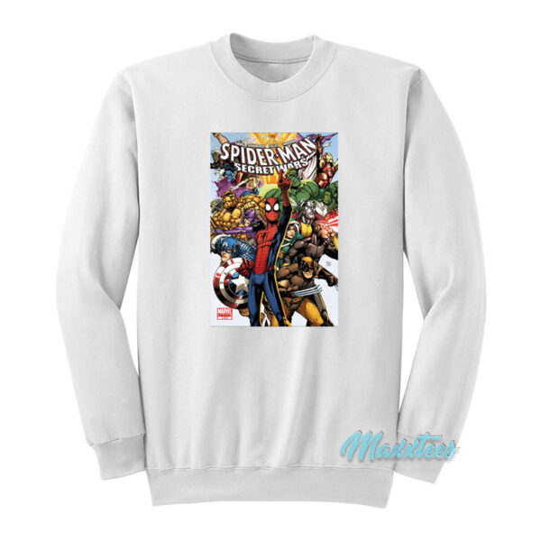 Marvel Spider Man Secret Wars Sweatshirt