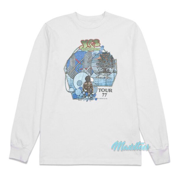 Matty Healy YES Going For The One Tour 77 Long Sleeve Shirt