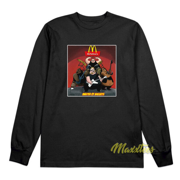 McDonald's Metallica Master Of Nuggets Long Sleeve Shirt