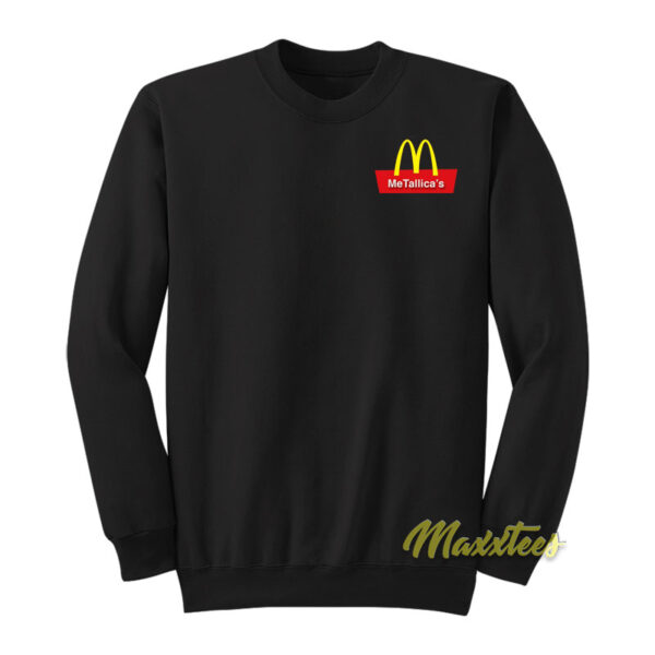 Metallica McDonald's Sweatshirt
