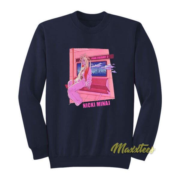 Nicki Minaj Pink Friday 2 Subway Sweatshirt