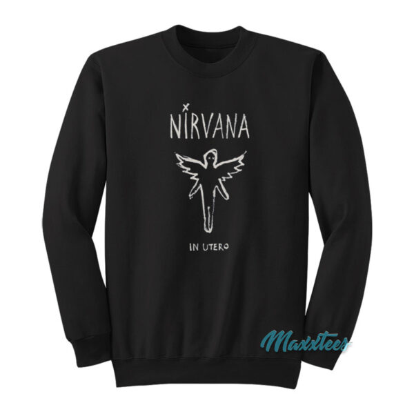 Nirvana In Utero Brush Sweatshirt