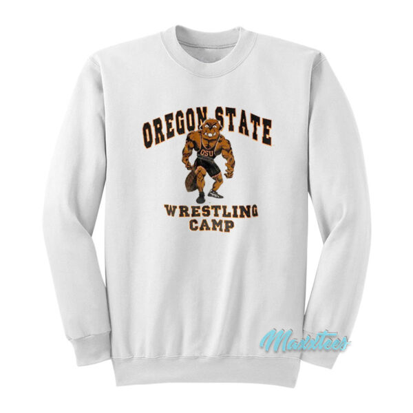 Oregon State Beavers Wrestling Camp Sweatshirt