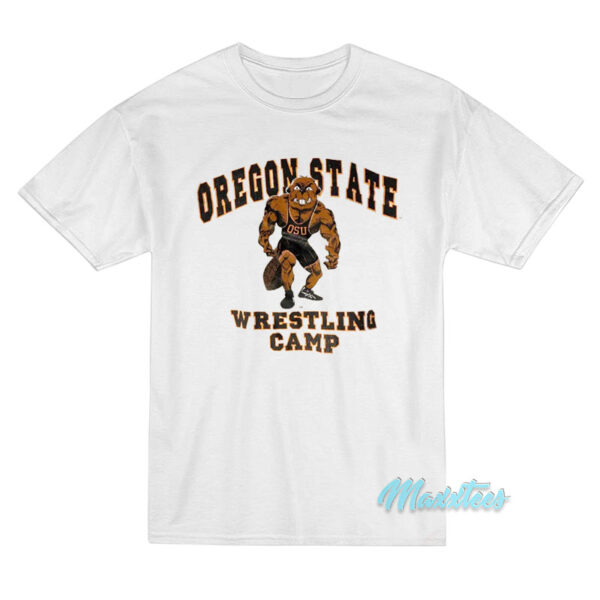Oregon State Beavers Wrestling Camp T-Shirt