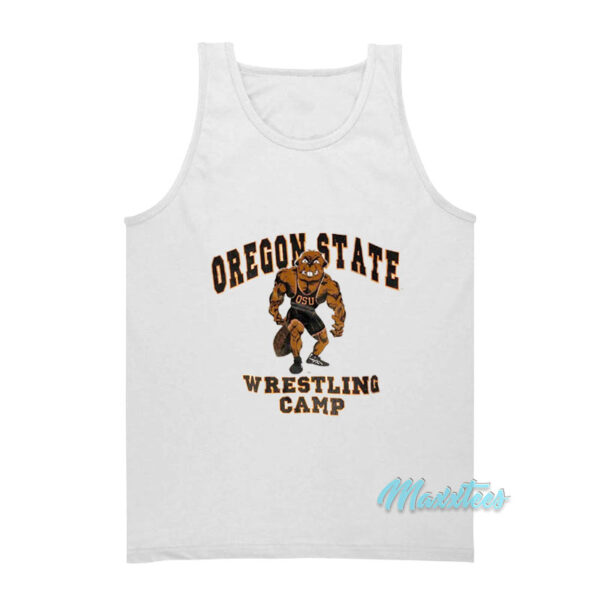Oregon State Beavers Wrestling Camp Tank Top