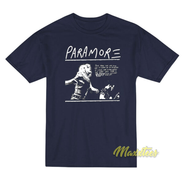 Paramore Start A Riot T-Shirt
