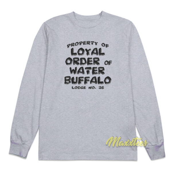 Property Loyal Order Of Water Buffalo Lodge Long Sleeve Shirt