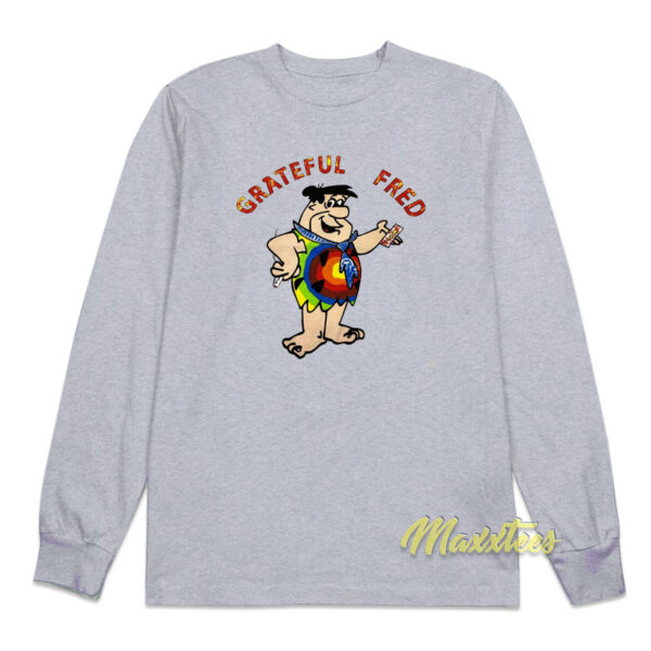 Vintage Flintstones Grateful Dead Fred Long Sleeve Shirt