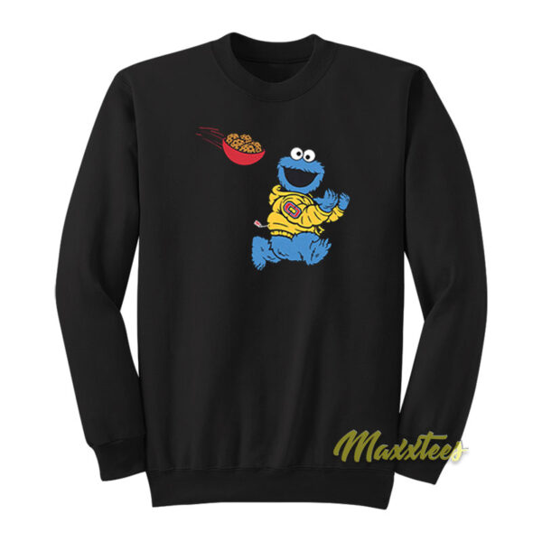 Catch Monster Cookie Monster Buffalo Bills Sweatshirt