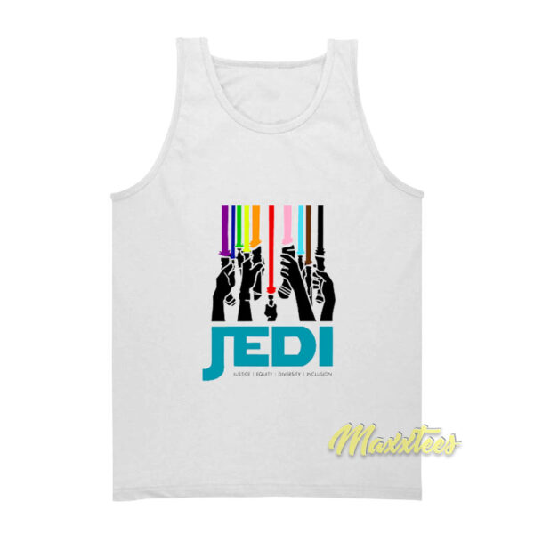 JEDI Justice Equity Diversity Inclusion Tank Top