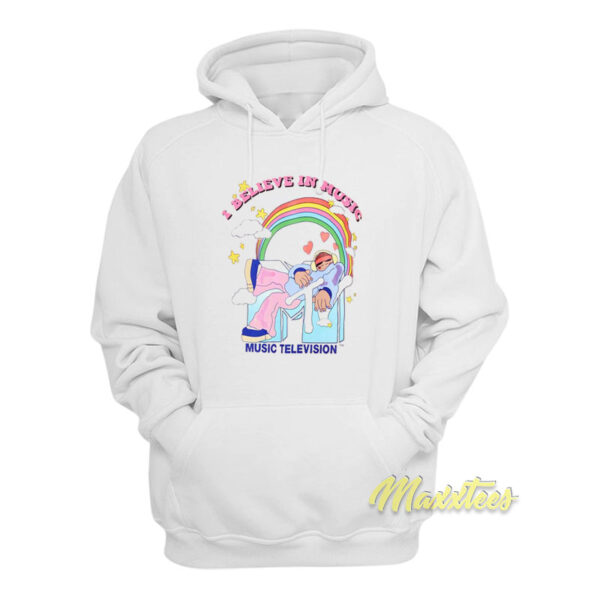 Music Television I Believe in Music Hoodie