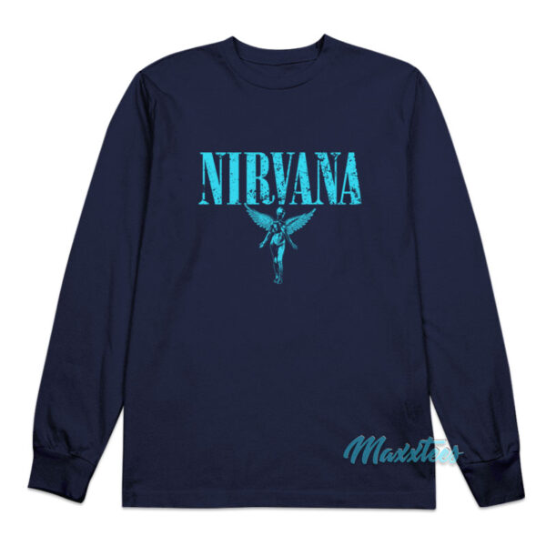 Nirvana Angel In Utero Long Sleeve Shirt