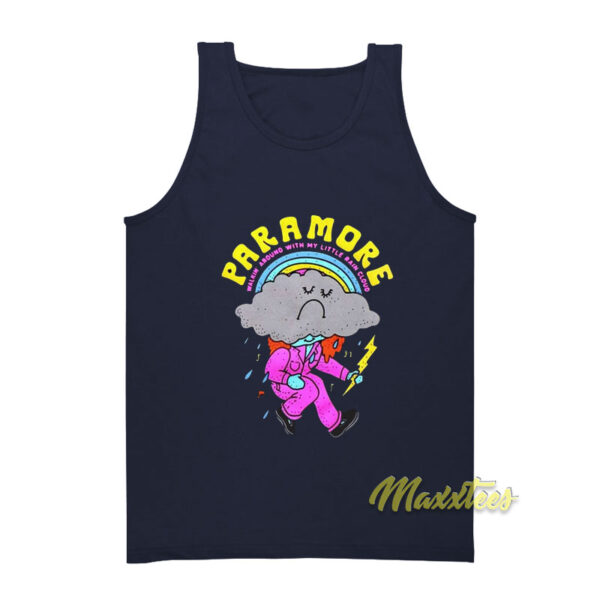 Paramore Walking Around With My Little Rain Cloud Tank Top