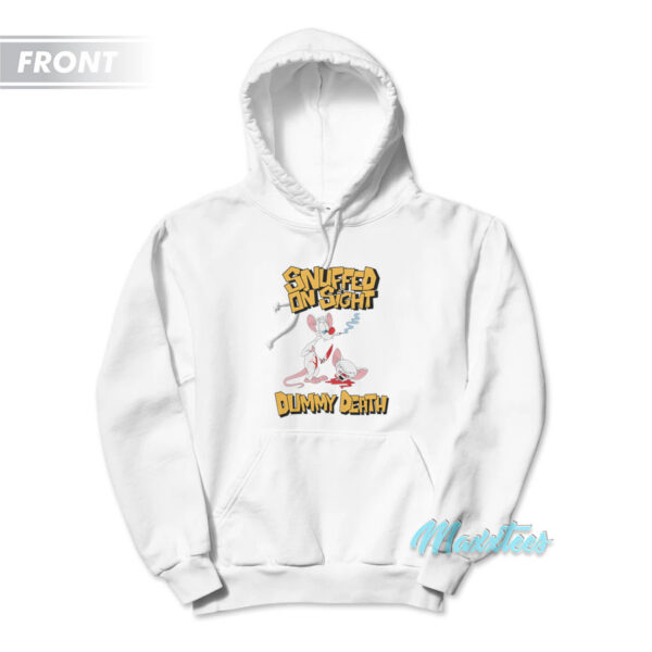 Snuffed On Sight Dummy Death Snuffy And The Brain Hoodie