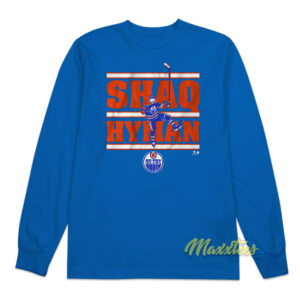 Zach Hyman Edmonton Oilers Shaq Hyman Long Sleeve Shirt